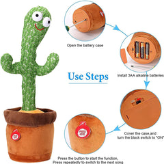 Talking Cactus Plush Toy